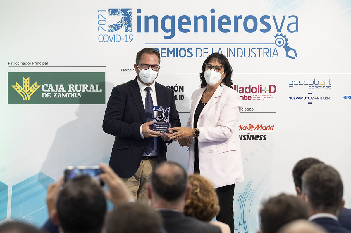 Metálicas Íscar IV Premios de la Industria de ingenierosVA