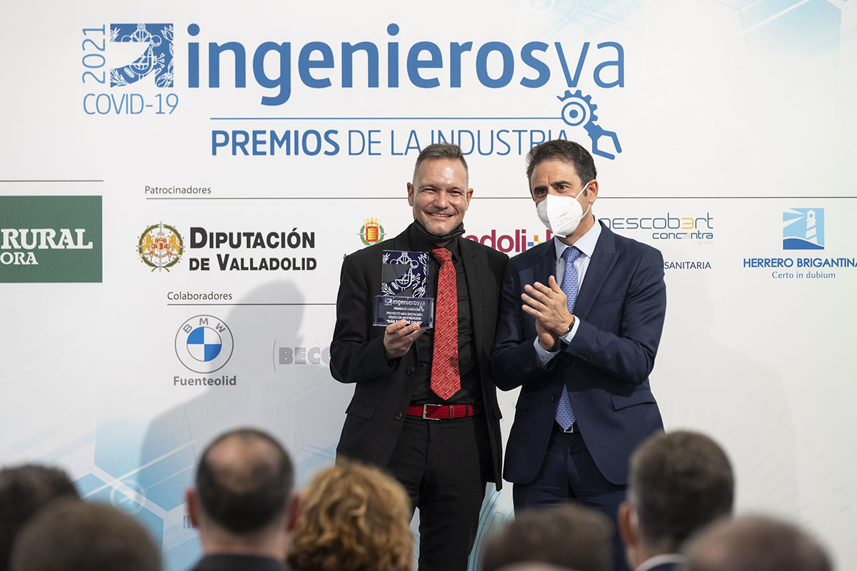 Ivan San José IV Premios de la Industria de ingenierosVA