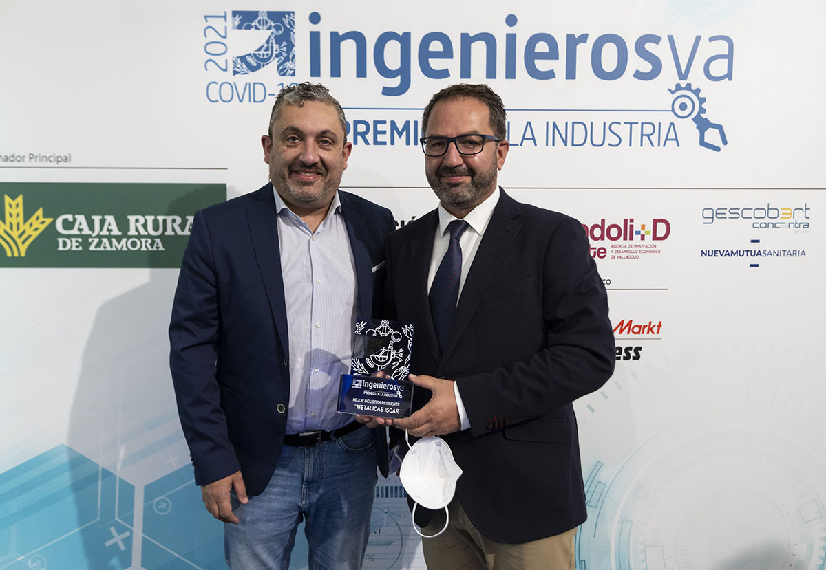 Metálicas Íscar IV Premios de la Industria de ingenierosVA