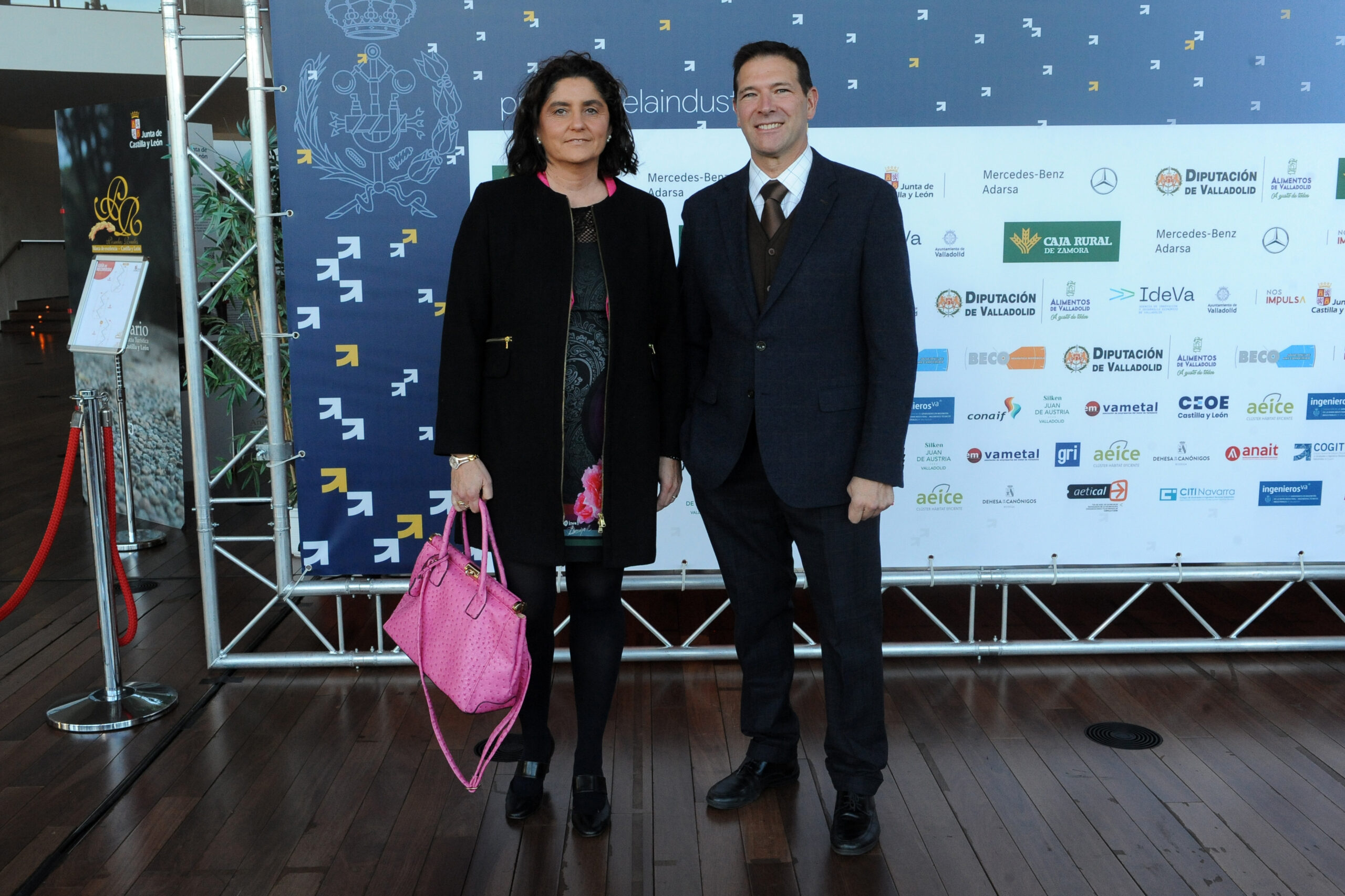 Mercedes Quintanilla, de CDS (HP Enterprise) y Alberto Jáñez