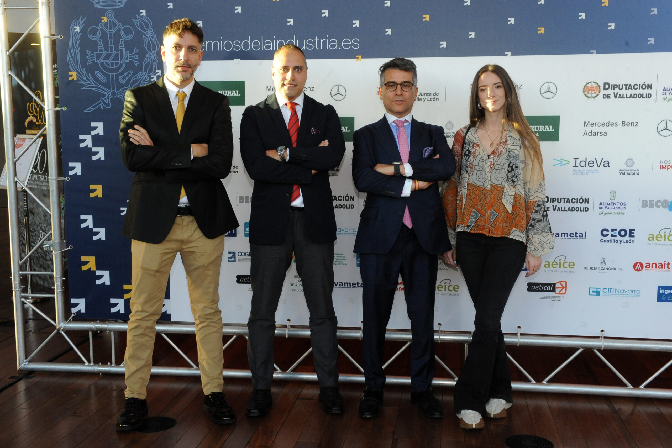Álvaro Rodríguez, Jorge Lorenzo, Iván José Gómez y Gadea Toribio, de TecoZam