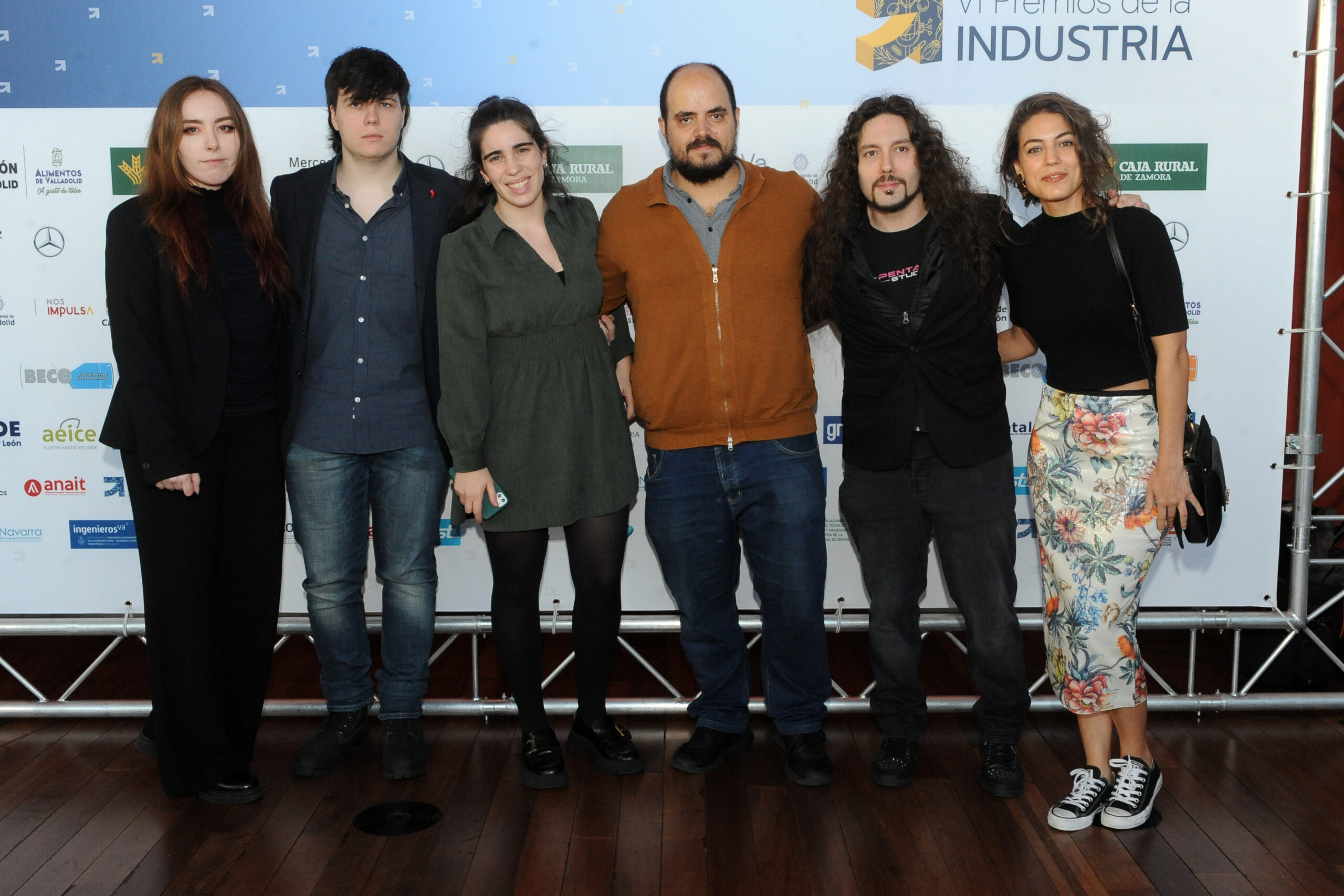 Natalia Lorenzo, Alexis Sánchez, María Martín, Jesús Miguel Arranz, David Lorenzo y Elena Arce, de Pentakill Studios