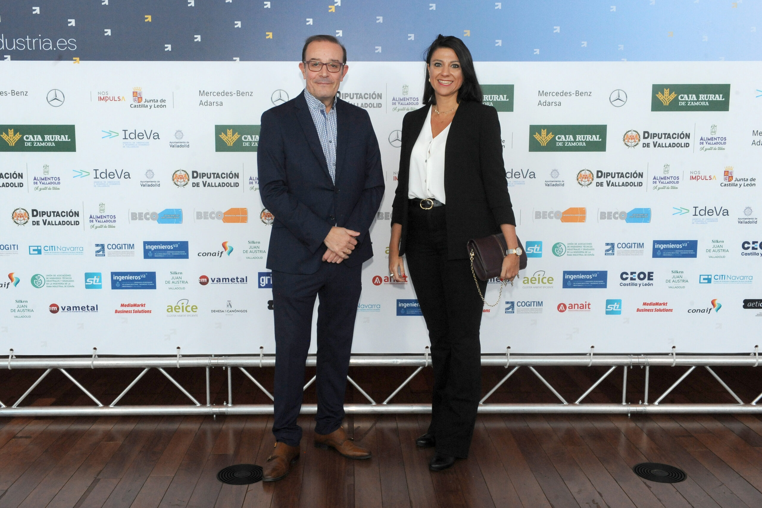 Juan Carlos Martín, de Sociograph, e Isabel Arrabal, de ICON Multimedia