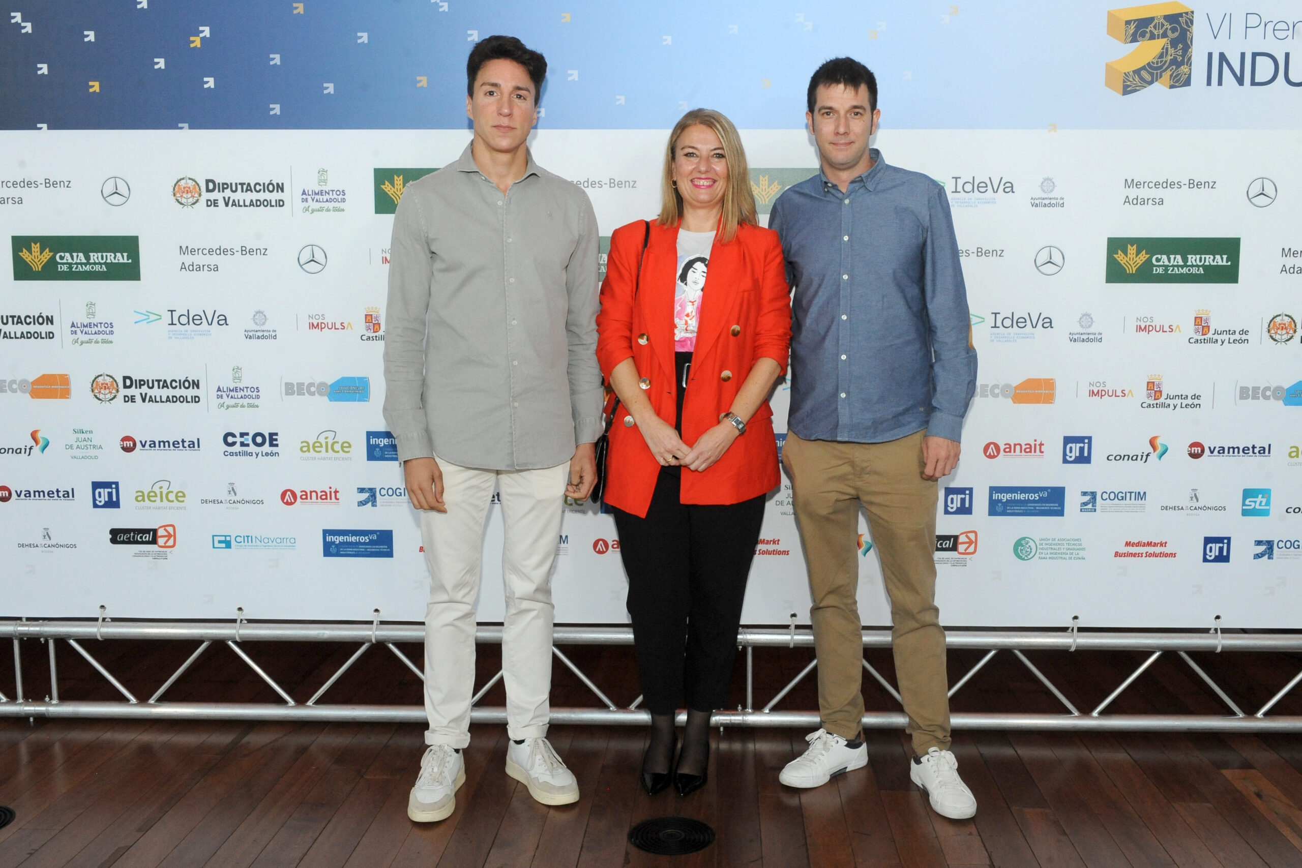 Javier López, Ana Avellaneda y Néstor García, de Urtech Water
