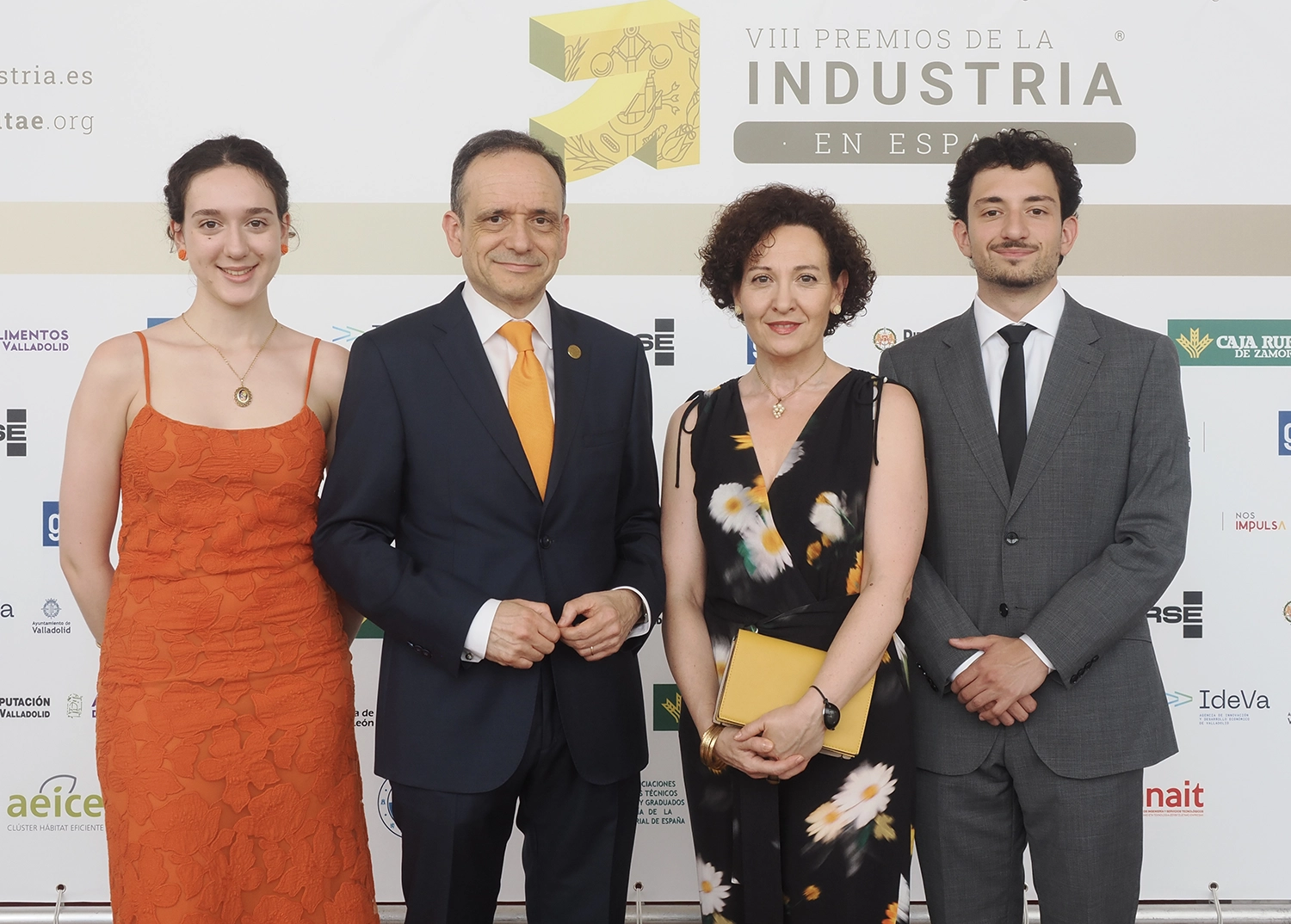Paloma Escribano, F. Javier Escribano (director general de TecnoVitae), Mamen Torres y Javier Á. Escribano.