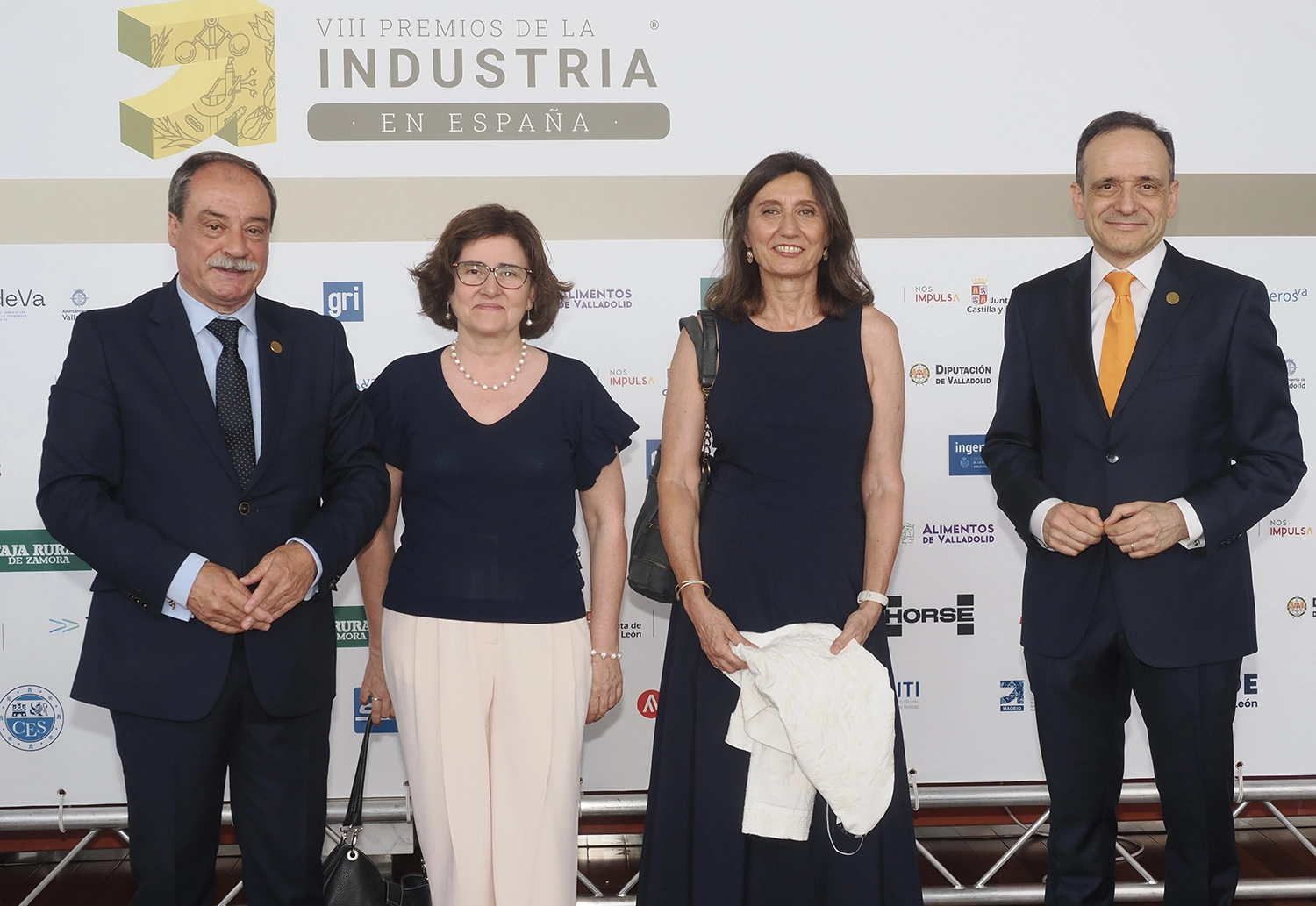 Rafael Álvarez, presidente de la Fundación TecnoVitae; María Jesús García, subdirectora general de Autonomía Estratégica Industrial del Ministerio de Industria, Comercio y Turismo; Marta Ojanguren, jefa de área de la Subdirección General de Digitalización de la Industria y Entornos Colaborativos del Ministerio de Industria, Comercio y Turismo, y F. Javier Escribano, director general de la Fundación TecnoVitae.