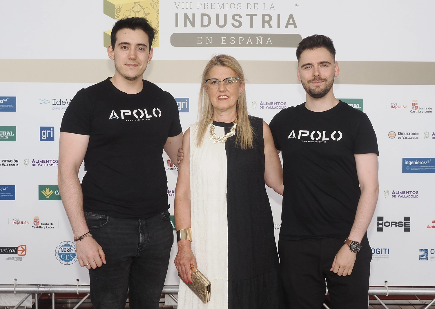 John Domingo, Marga Santamaría y Omar Rabadán, de Apolo Estudio.