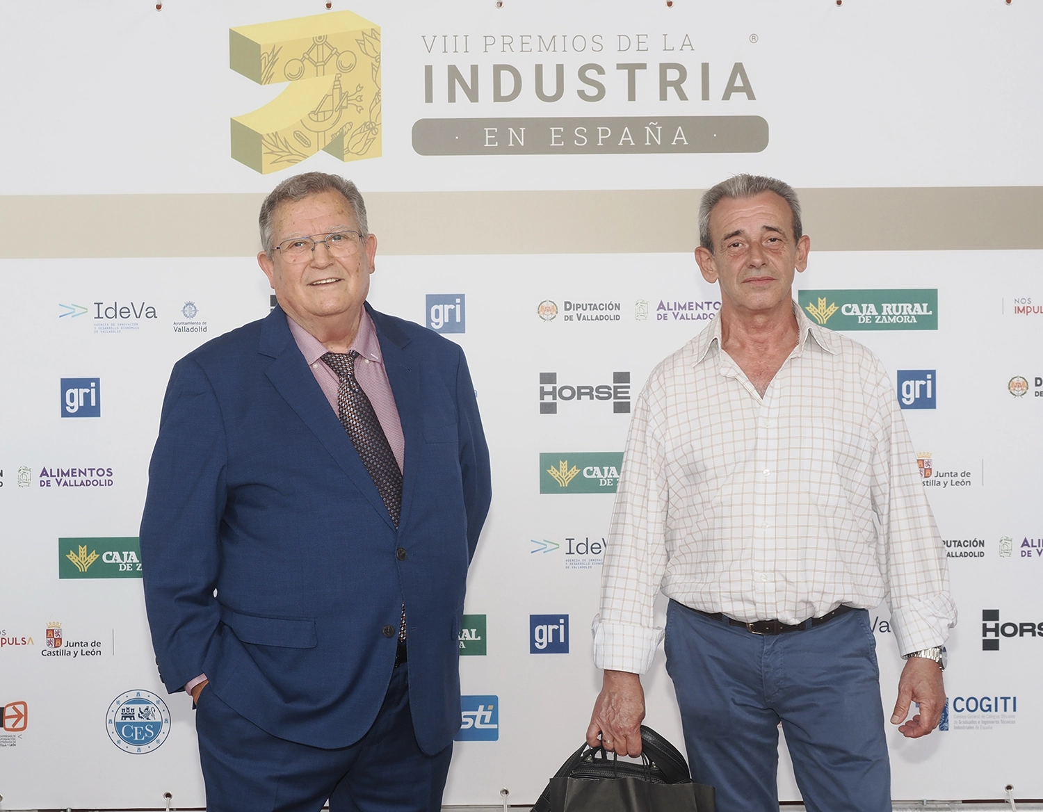 Antonio Corchero y Pedro Fragoso, de Higos y Derivados Extremeños.