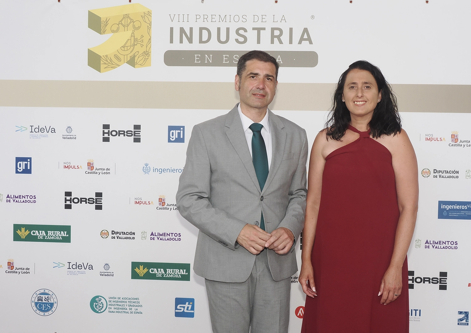 Alberto Amigo y Patricia Carreño, del Ayuntamiento de Medina del Campo.