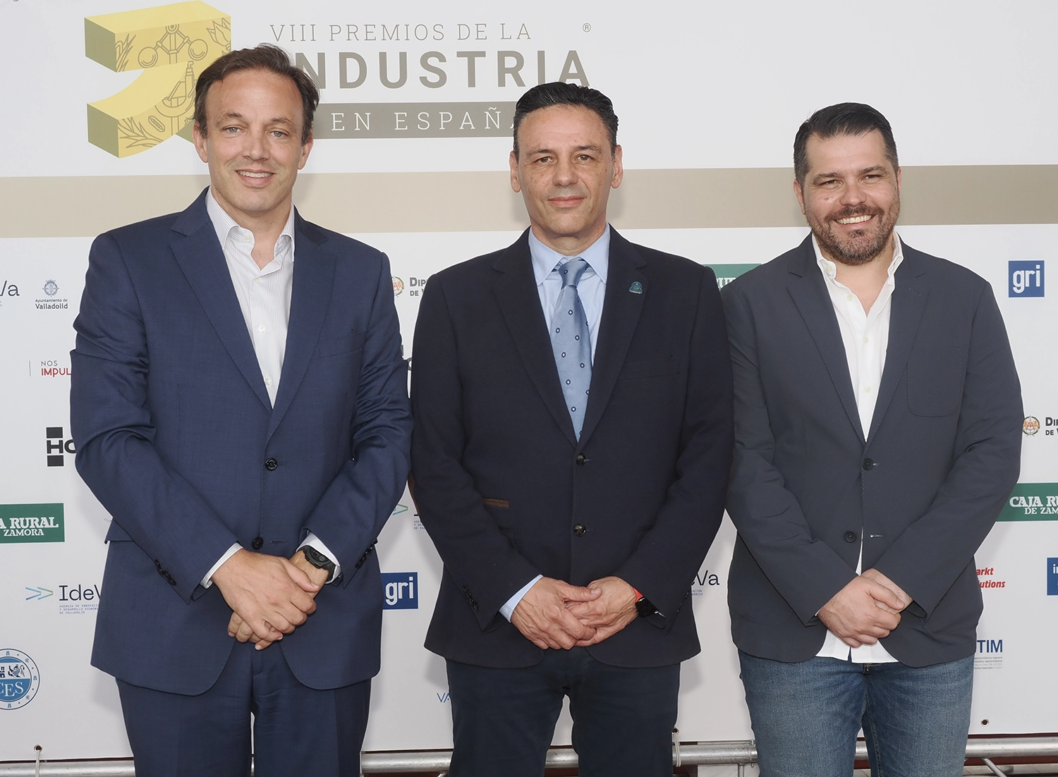 Julio Martín, Javier Barbero e Ignacio Vázquez, de Iberdrola BP Pulse.