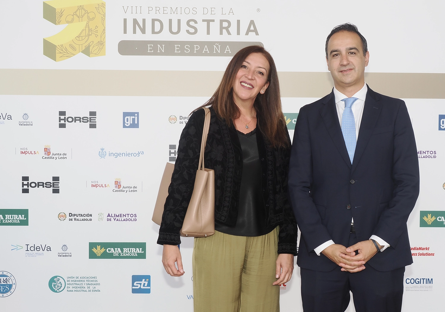 Víctor Rodríguez del Olmo y Eva Blanco, de Evolution Europe.