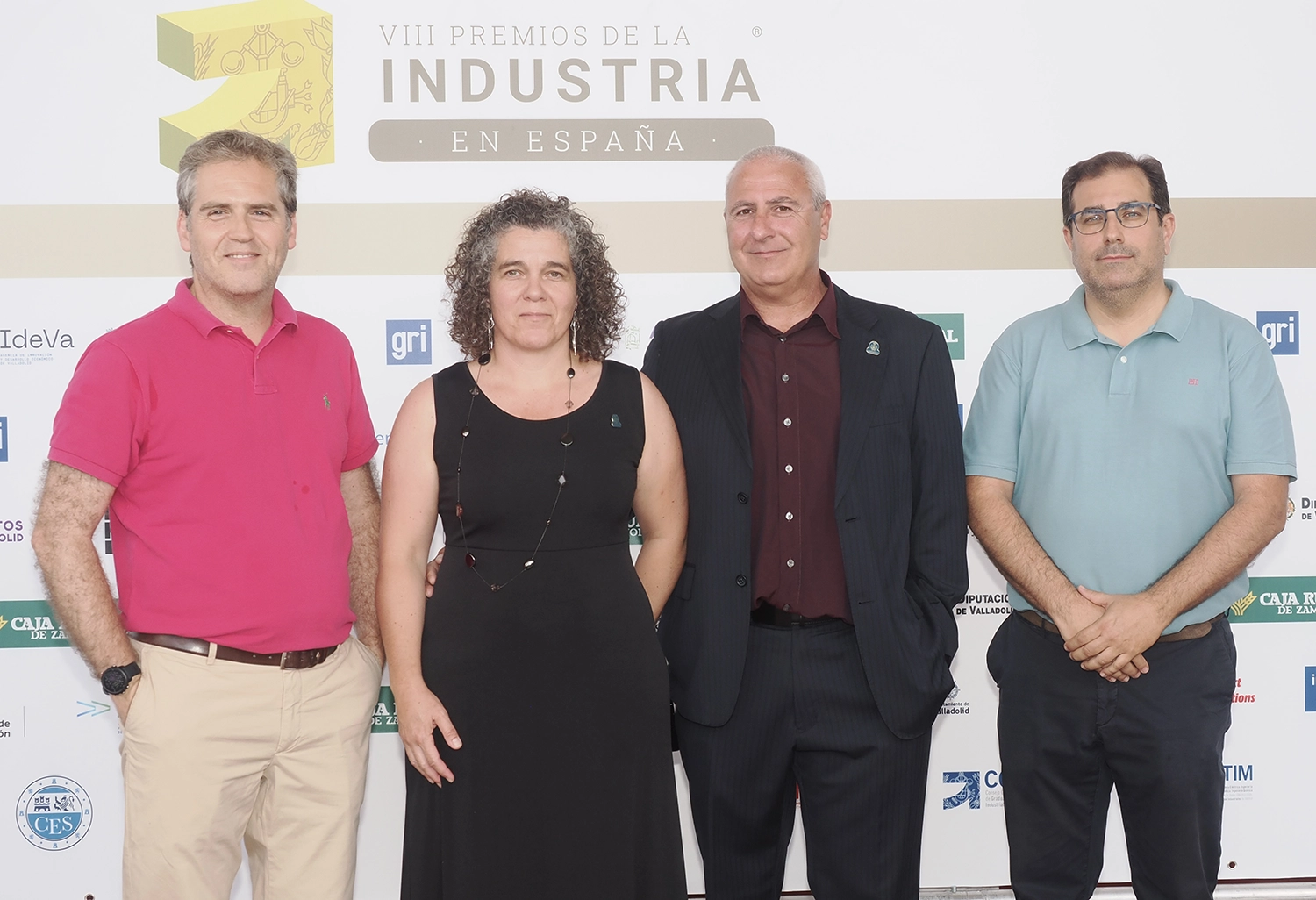 Francisco Alonso, María López, Joaquín Hernández y Luis Reinoso, todos colegiados de ingenierosVA.