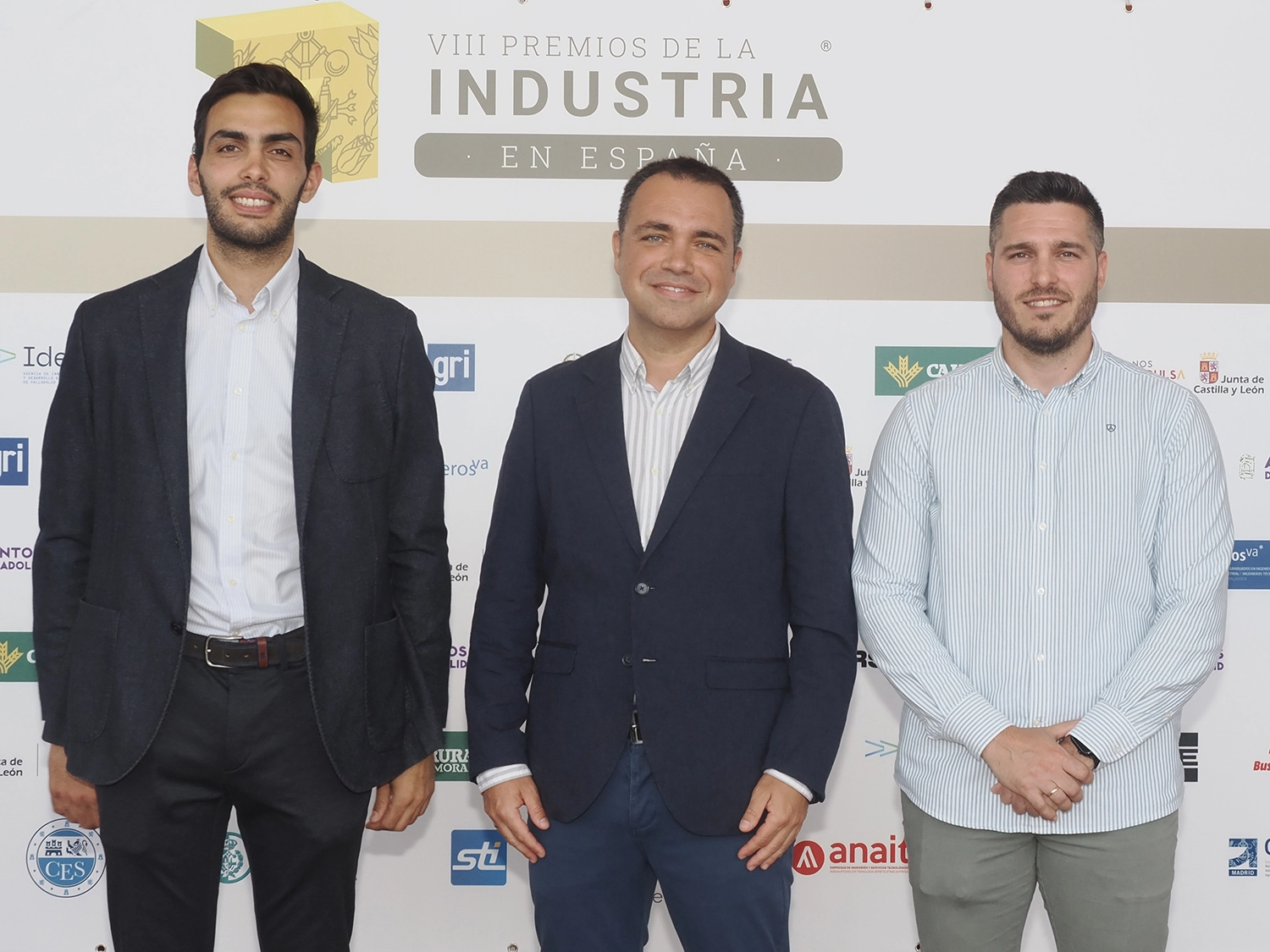 Álvaro Cámara, Marcos Valles y Roberto Antolín, de Quinto Armónico.