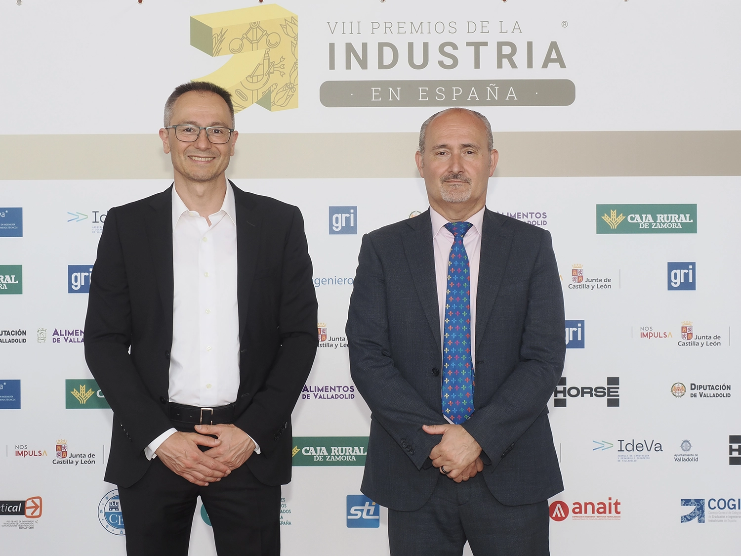 Víctor Manuel Martín Meléndez, concejal de Comercio, Mercados y Consumo del Ayuntamiento de Valladolid, y Alberto Cuadrado Toquero, concejal de Salud Pública y Seguridad Ciudadana del Ayuntamiento de Valladolid.