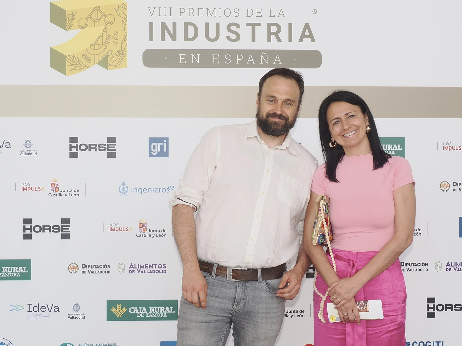 María del Barrio y Roberto Lozano, de Cuarta Esfera y ambos colegiados de ingenierosVA.