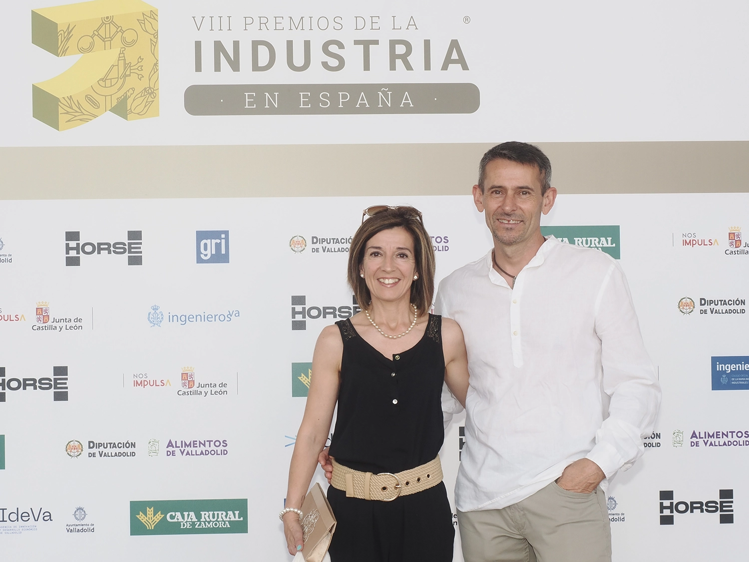 María Jesús Marcos y Jesús Acuña, colegiado de ingenierosVA.