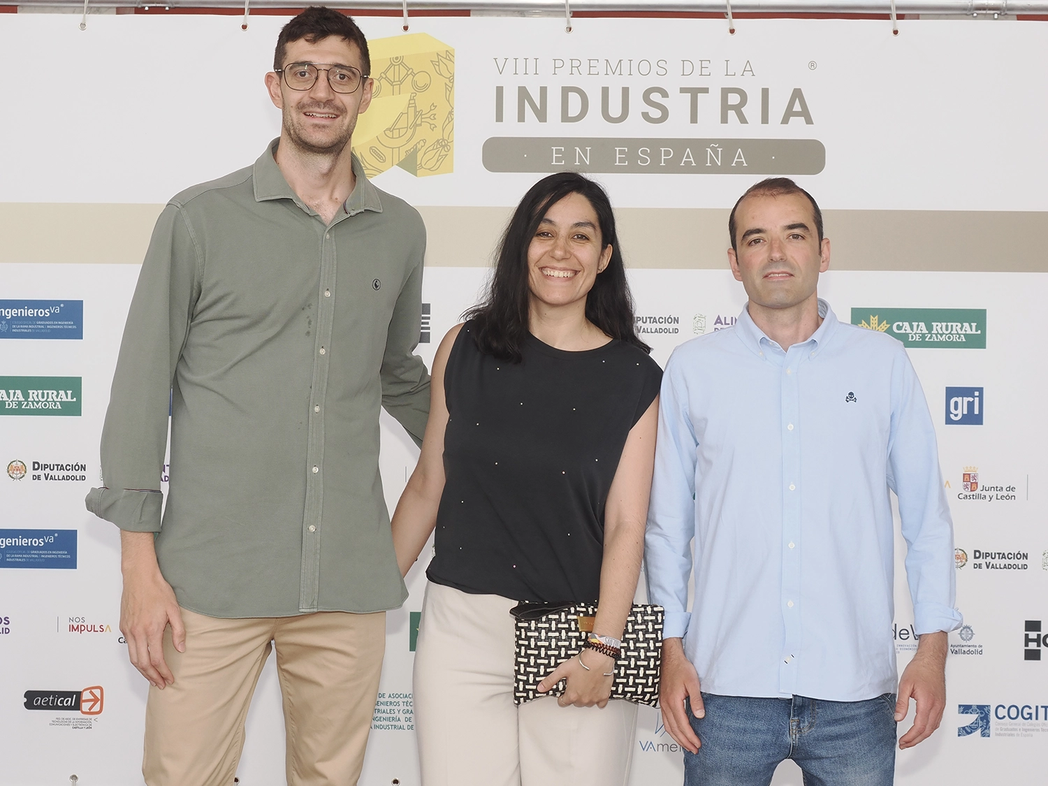 Ismael García, Inmaculada Lagunilla y Fernando Marcos, de Música Spirits.